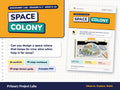 Space Colony Discovery Lab field-notebook cover